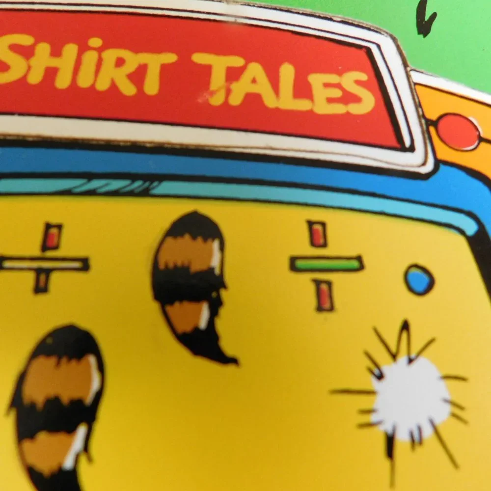 Vintage Playskool Wood Puzzles Shirt Tales - Lucy and Snoopy - Bogey